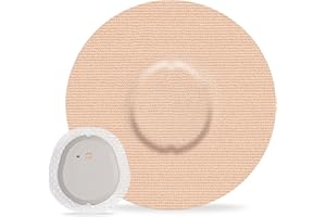 funpatch G7 Adhesive Patches Waterproof Overpatch for G7 & Stelo Flexible CGM Tape Hypoallergenic & Latex-Free Stelo Overlay Patch for 10-15 Days Long Stay Without Glue in The Center, Tan