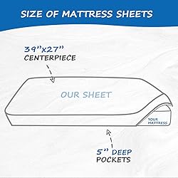 Pack and Play Sheets for Girl Fitted 2 Pack Mini