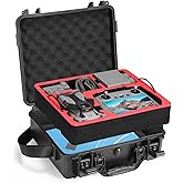 FPVtosky Dual Layer Hard Case for DJI Mini 5 Pro/Fly More Combo - Waterproof Carrying Case for DJI Mini5 RC 2/RC-N3 Controlle