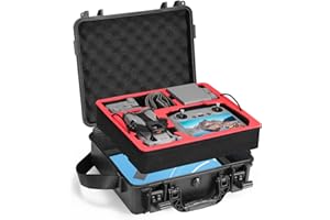 FPVtosky Dual Layer Hard Case for DJI Mini 5 Pro/Fly More Combo - Waterproof Carrying Case for DJI Mini5 RC 2/RC-N3 Controlle