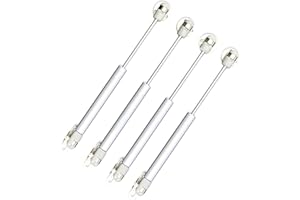Apexstone 100N/22lb Gas Struts 10 Inch Gas Struts Gas Spring Lift Supports Gas Struts Lid Support Gas Props/Shocks, Set of 4