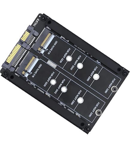 Amazon.com: Mustpoint M.2 Adapter to 2.5 SATA Enclosure, B & M Key
