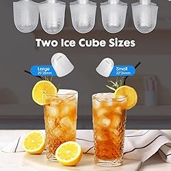 ZUNMOS Countertop Ice Maker, 9 Cubes in Only 6