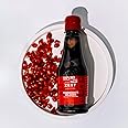 Pomegranate Molasses by Zest Delites, 100% Natural Concentrated Mediterranean Pomegranate Juice for Salads, Meats, Drinks and