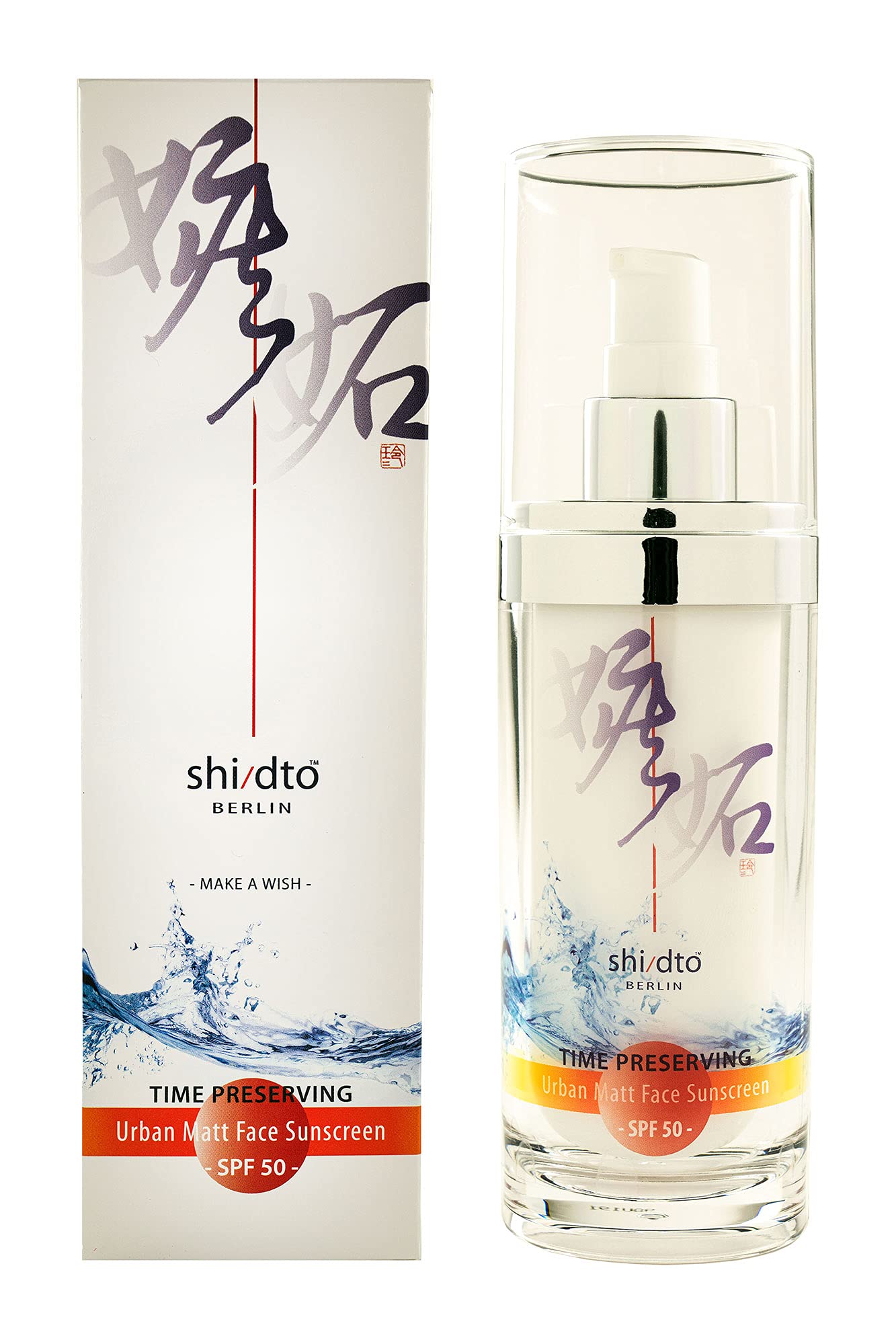 shi/dto | Time Preserving Urban Matt Face Sunscreen Lotion- SPF50 - 60 ml