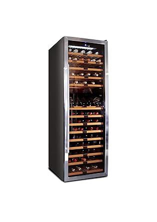 Datron - Frigorífico para vino (170 botellas, 1 zona de ...