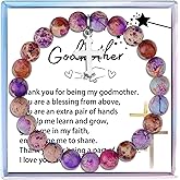 Fullrainbow Godmother Gift Godmother Proposal Gift Cross Bracelet for Women