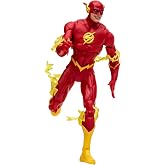McFarlane Toys The Flash (Dawn of Dc), Gold Label, 7 inches | DC Multiverse Dawn Of DC 7 Inch Action Figure Exclusive - The Flash Gold Label
