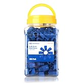 Cable Matters 200-Pack Cat6/Cat5e RJ45 Strain Relief Boots, Blue | Suitable for 6.5mm (0.25in) Ethernet Cables, RJ45 Boot, Cat 6 Boot