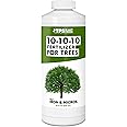 TPS NUTRIENTS Liquid 10-10-10 Fertilizer for Trees and Shrubs, Triple Ten NPK Plus Iron and Micros, Liquid Plant Food, 32 oz (1 Quart)