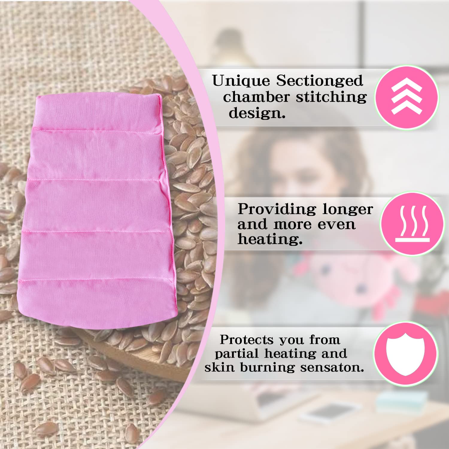 Microwave Heating Pad for Pain Relief, 13