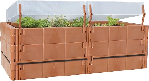 Juwel Balcón Bancal o terraza cultivo plantas Terracota 20275 ...