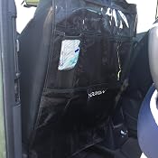 Protecteur De Siège Auto Firschoie Lot De 2 - Organisateur Anti-coup De Pied Imperméable Pour Voiture