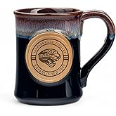The Memory Company Officially Licensed NFL - Jacksonville Jaguars 20oz 3D Hand Sculpted Mug