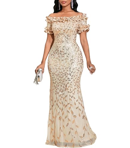 as u wish gold sequin dress Womens Magenta Hot Pink Single Sleeve Cocktail Evening Small at Amazon Women's Clothing store Fabric:Sequin