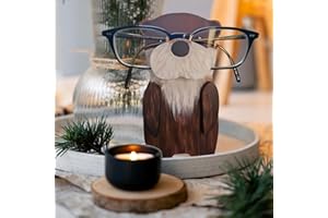 Cute Wooden Animal Glasses Holder, Handmade Creative Wooden Carving Eyeglass Holder, Carving Sunglasses Eyeglass Display Stan