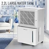 Belaco 12L Compressor Dehumidifier for Home Compact 24h Timer Digital Display view 3