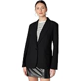 Karl Lagerfeld Women's Classic One Button Suit Blazer