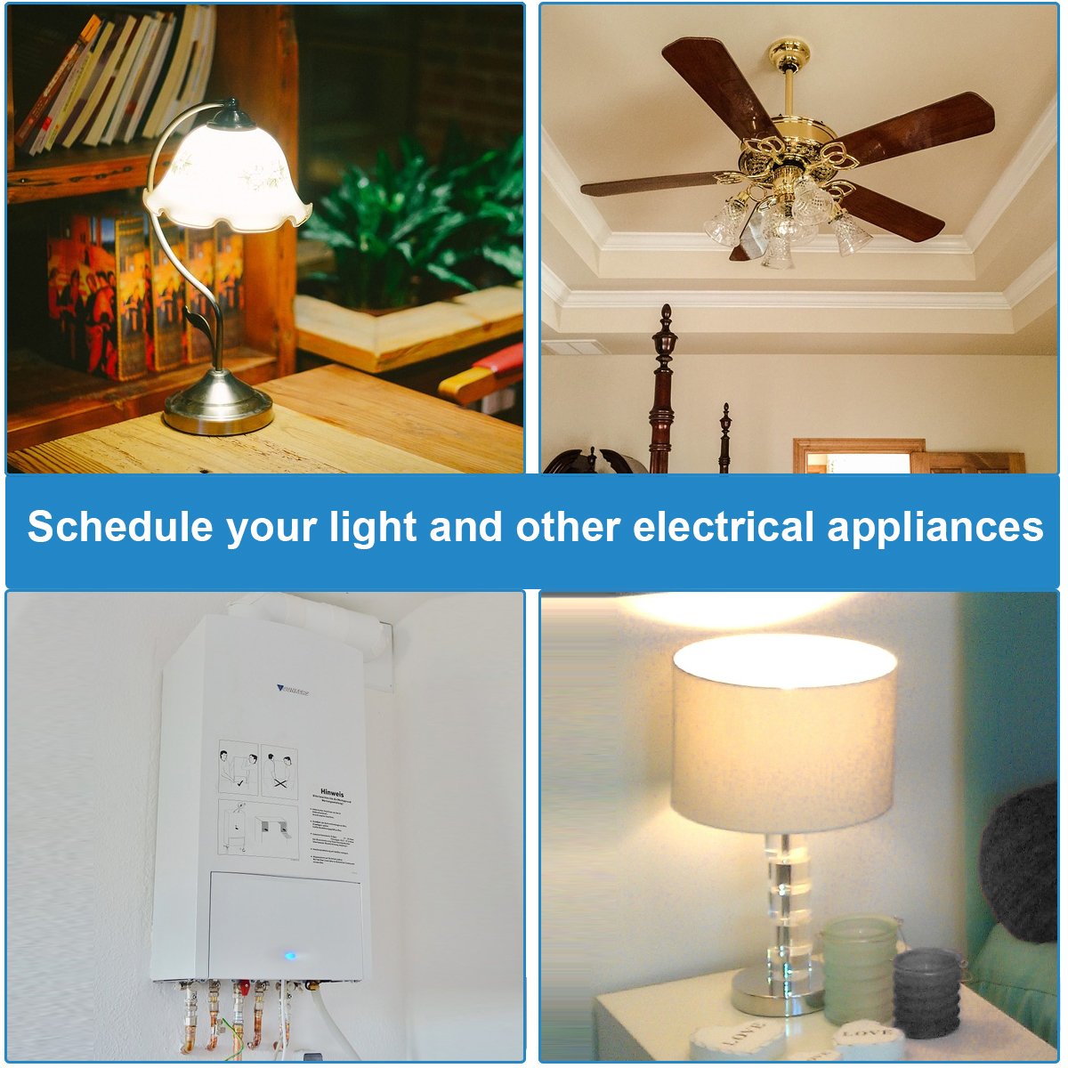 ETL Listed DEWENWILS In Wall Light Switch with Timer Programmable