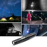 RISEMART Mini Torch Pocket Clip Waterproof 3.5" Ultra Bright LED Flashlight AAA view 5