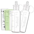 haakaa Colostrum Collector Set Colostrum Syringes for Liquid Breastmilk Collector Milk Saver for Breastfeeding, Ready-to-Use, Reusable & Leakproof, BPA Free (20ml, 2 pk)