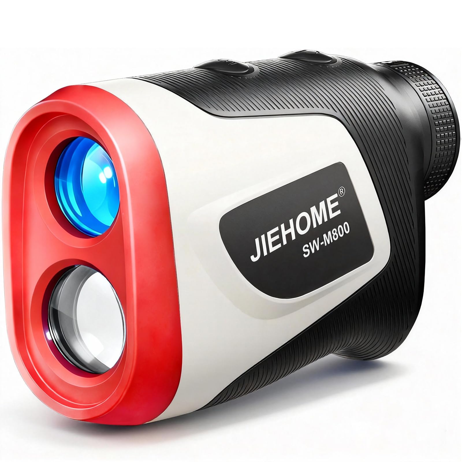 Golf Rangefinder 800Yds Laser Range Finder 6X Flagpole Lock Pin Vibration Slope Compensation Golfing Distance Finder Continuous Scan Speed Measure Rechargeable Yardage Rangefinders