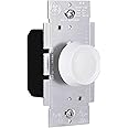 Amazon.com: GE Single Pole Rotating Dimmer Switch, Rotate On/Off, Use ...