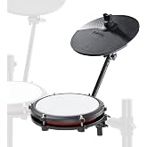 Alesis Nitro Max Electric Drum Set Expansion Pack | Expansion for Nitro Max Kit with 8" Mesh Tom Pad, 10" Cymbal with Choke, and Connection Cables