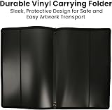 ARTISTIK A3 Art Portfolio Case with Shoulder Strap Weather-Resistant Bag view 3