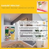 Everbuild Mitre Fast Two Part Bonding Kit 50g Adhesive 200ml Activator Sika view 3