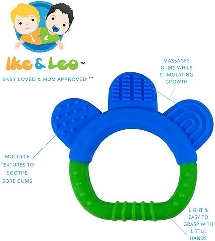 ike & leo teething toys