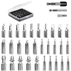 Nuovoware Damaged Screw Extractor Set, Upgraded 33