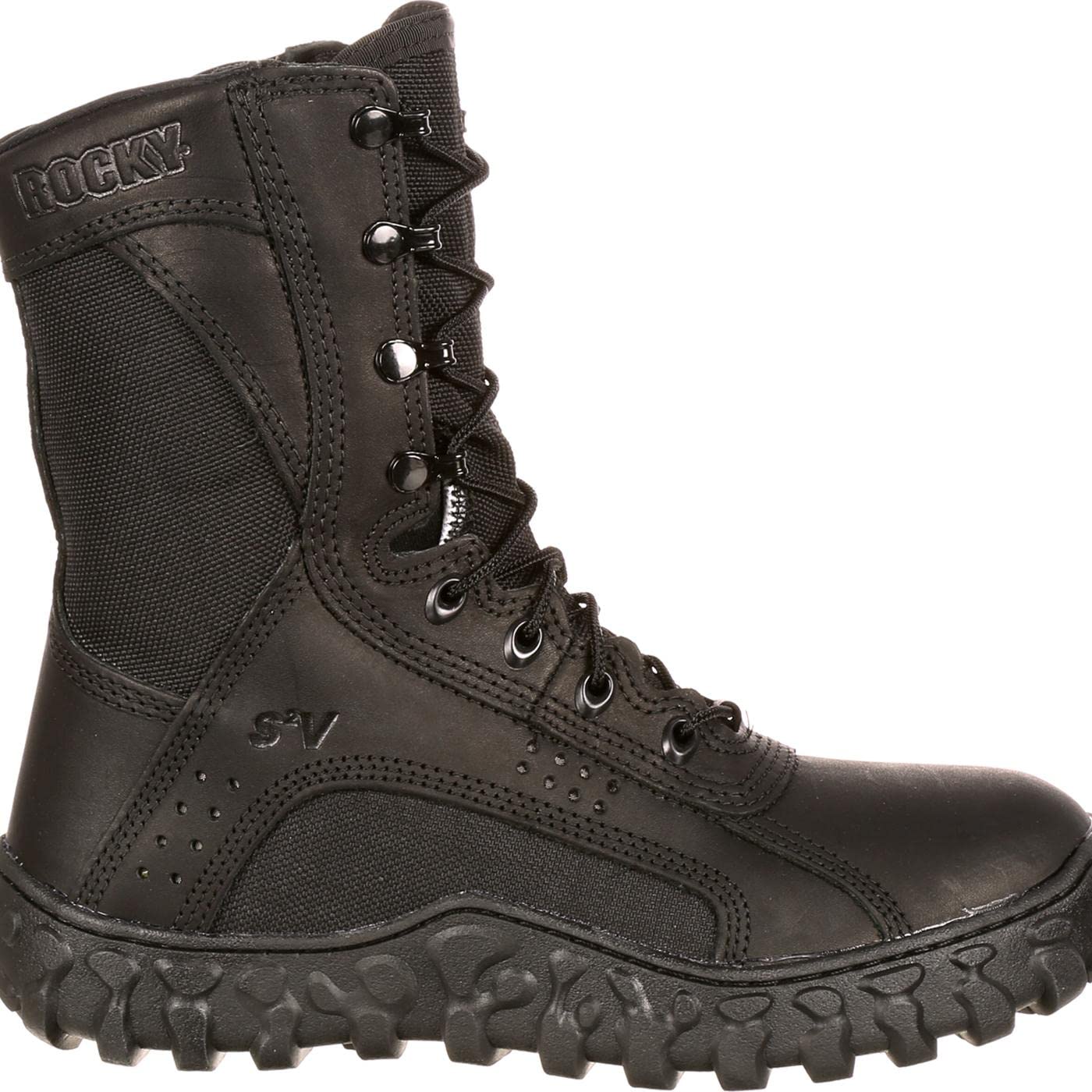 ROCKY S2V Tactical Military Boot, Black, Size 6(ME) Image