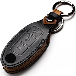 ZiHafate Leather Car Key Fob Cover Compatible with