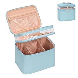 OCHEAL Large Makeup Bag, Double Layer Makeup