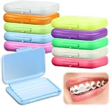 Viexpand Dental Wax for Braces - 10 Boxes, 10 Fruit Flavours, Protection view 1