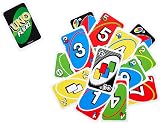 Mattel Games UNO Flex Card Game 2-8 Players Ages 7+ Brand Juegos Mattel view 2