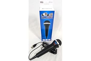 Game Cops USB Universal Microphone for Rock Band PS4 PS3 PS2 Xbox One Xbox 360 Wii +