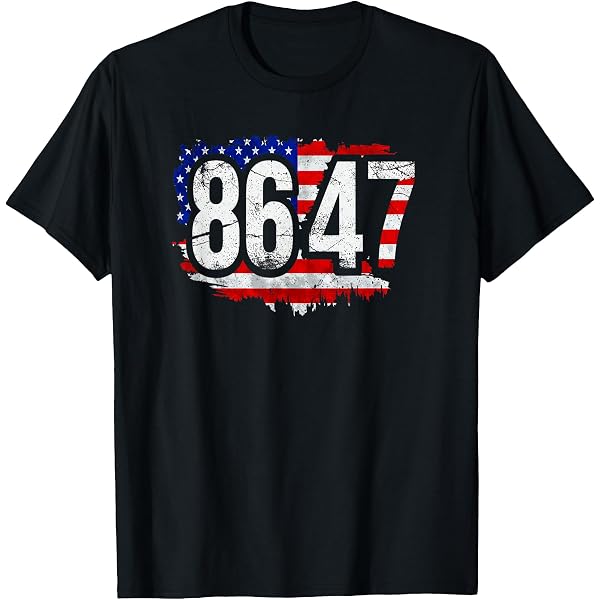 Amazon.com: 86 the 47th President Trump 86 47 T-Shirt : Clothing