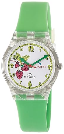 Maxima Analog White Dial Childrens Watch - 04431PPKW