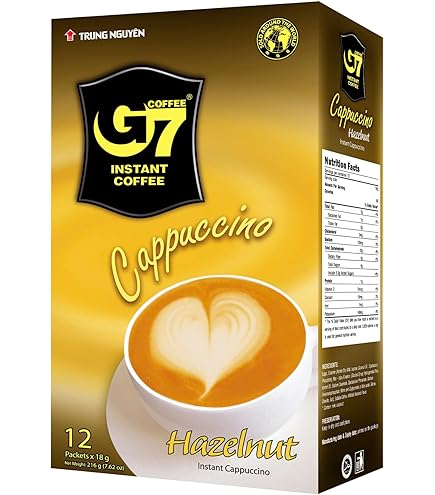 Amazon.com : TRUNG NGUYEN G7 Gold Picasso Latte Instant Coffee