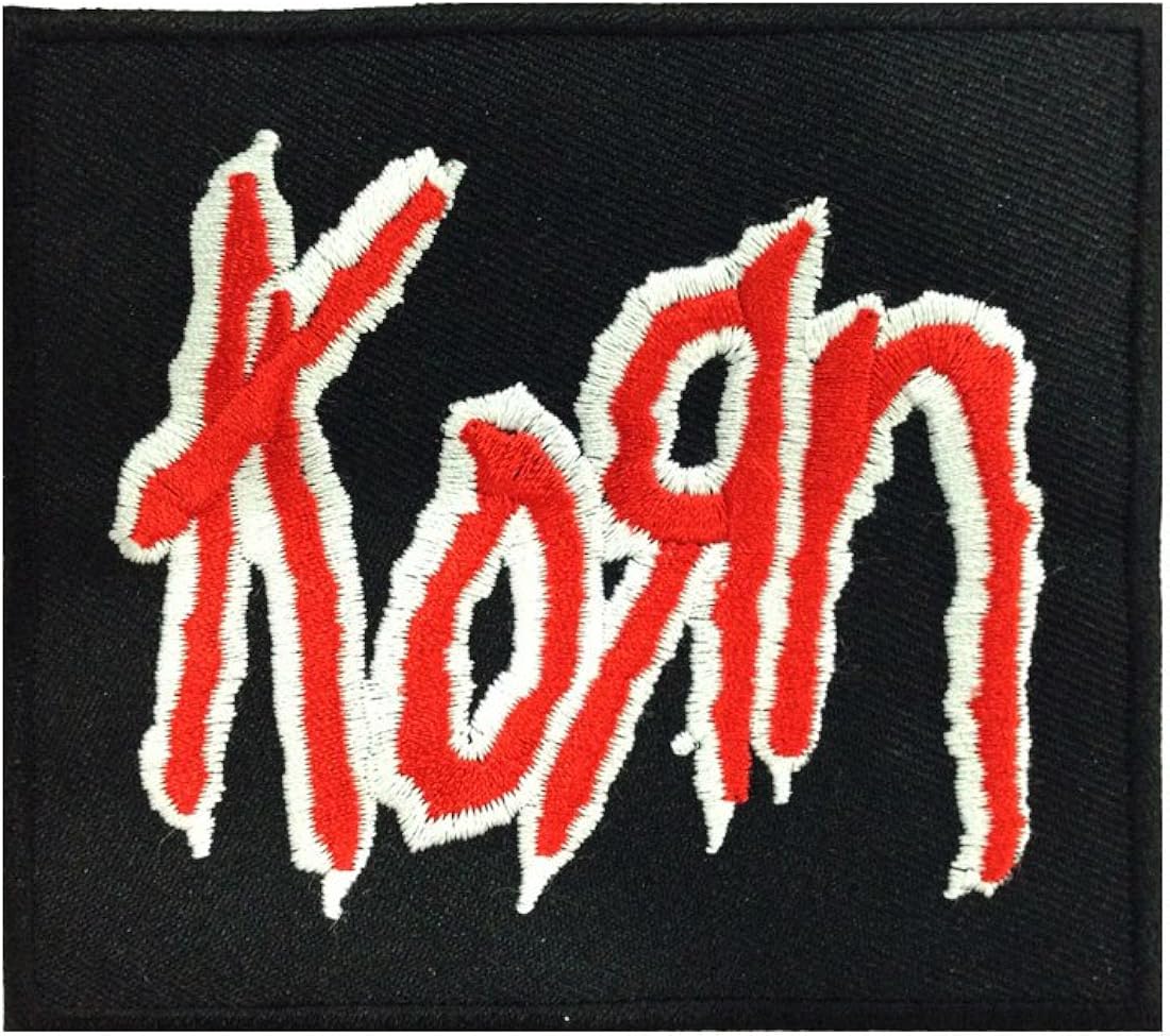 Korn Music Band Logo II Embroidered Iron Patches Clothing
