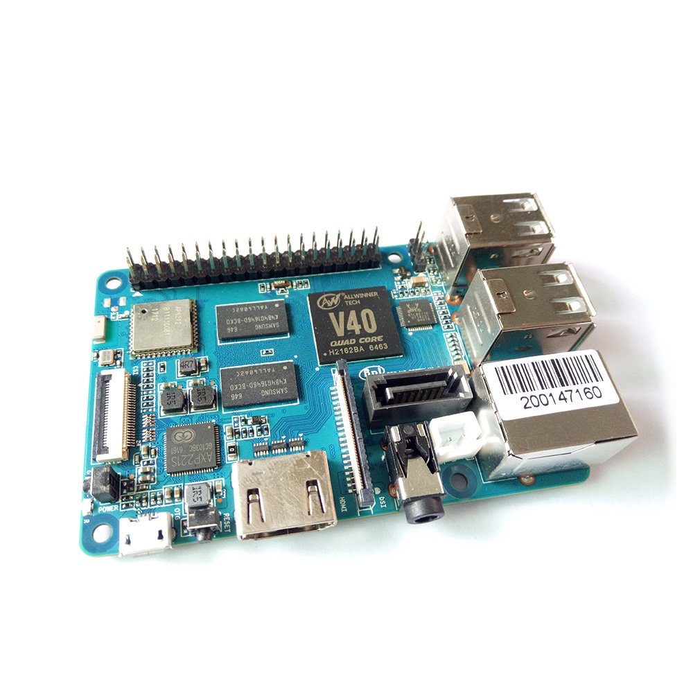 SmartFly info Banana Pi BPI M2 Berry Dual core Mali 400 MP2 GPU 1G LPDDR3 Open-source Development Board, Same Size as Raspberry Pi 3, Ship with Powerful Accessories
