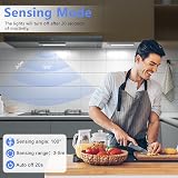 TOPPLEE Under Cabinet Lights 5 Pack with Remote 3 Color Temp 1300mAh Battery view 4