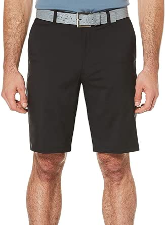 Amazon.com: PGA TOUR Men's Motionflux 360 Stretch Flat Front Active Waistband Golf Short, Caviar 