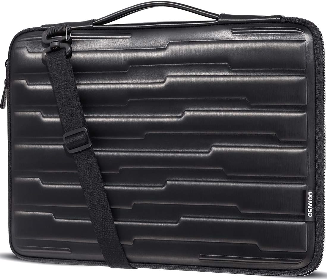 DOMISO 17.3 inch Laptop Sleeve Shouder Bag Shock Resistant Protective