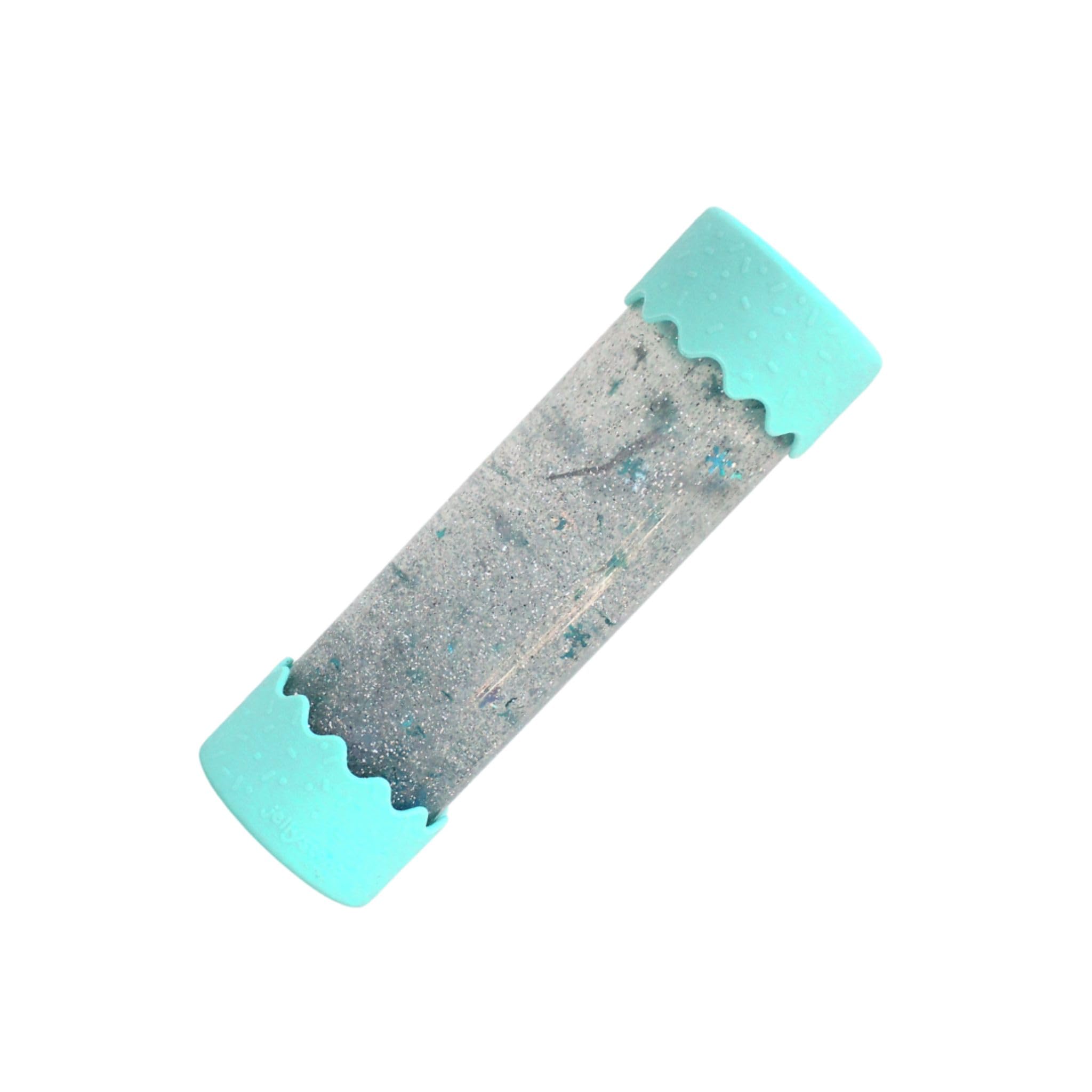 Jellystone Baby Calm Down Bottle Mint. Sensory Toy Relaxes and Soothes Anxiety. Sensory Aid for Babies, Children, Teens & Adults. 15.5 x 4.5 x 4.5cm. Suitable for Newborn Baby Boys & Girls 0 Months +