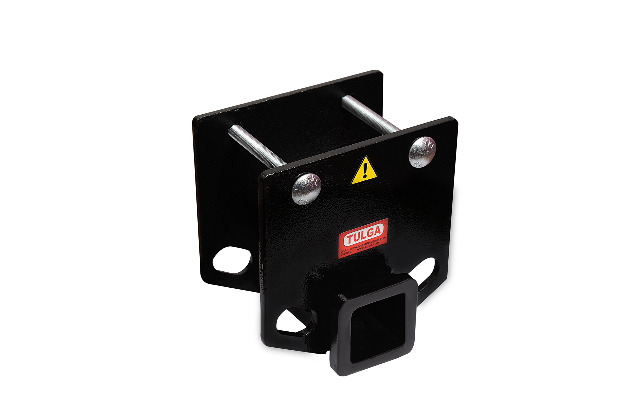 Photo 1 of RV Bumper Hitch Receiver 2 Inch for 4 inch Bumper Beams Hitch Mount Trailer Towing Adapter for Cargo Carrier Bike Racks Towing