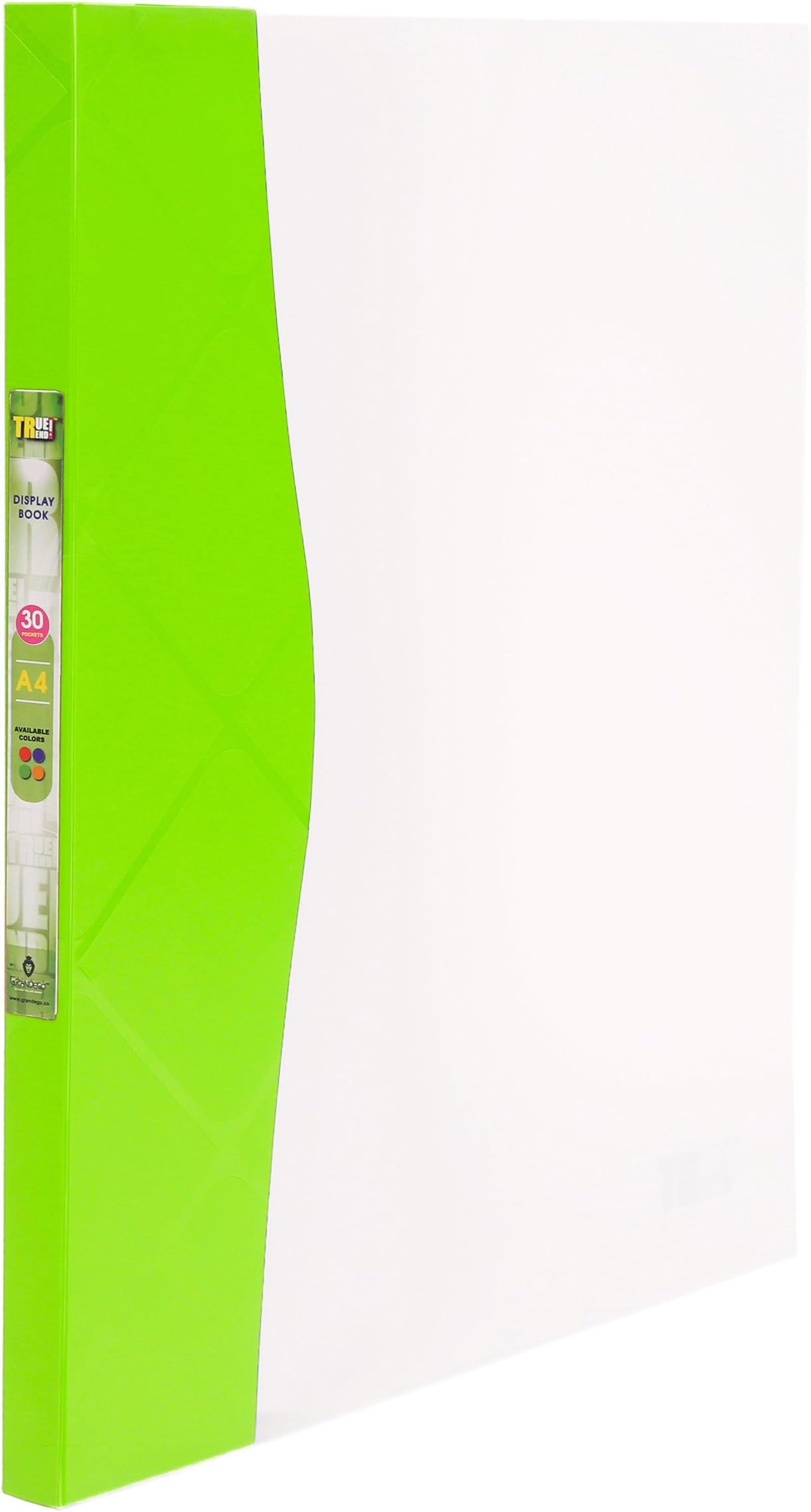 TRUETREND 30 - Pocket Presentation Display Book A4 Size | Multi-Purpose Document Protection – Sheet Music, Reports, Artwork, School Projects and More + [Exclusive Patent]