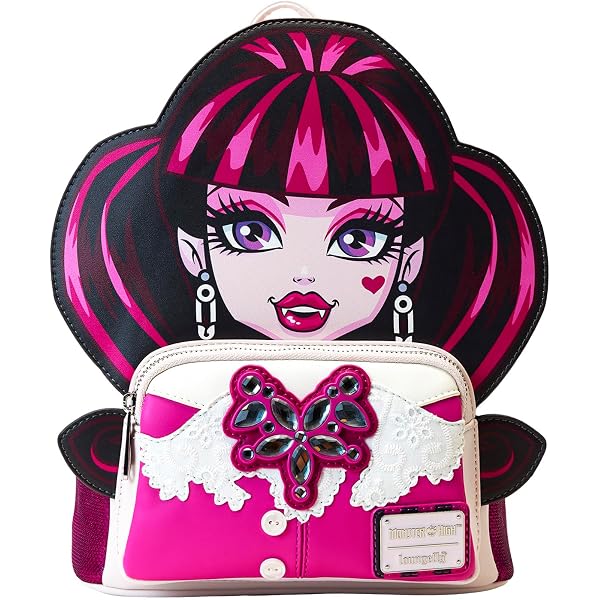 Monster High Draculaura Count Fabulous Figural Mini Backpack Bag NEW Monster High Draculaura Count Fabulous Figural Mini Backpack  main image 3
